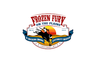 design bucking bronc match logo