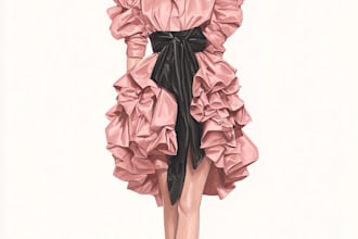 do you to illustrate your fashion designs or collection