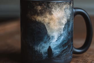 draw a mug or coffee mug design