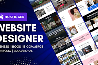 design a mobile friendly website with SEO on hostinger