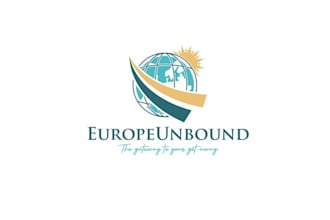design modern creative travel company logo
