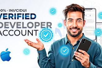 create verified apple developer account for you