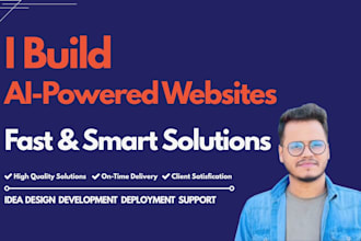 build ai powered websites chatbots and automation