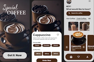 create user friendly UI UX design for mobile and web