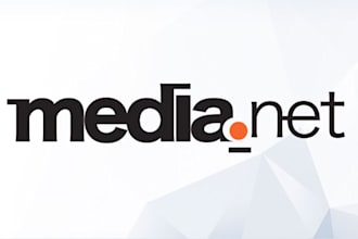 create a unique media production or broadcasting logo