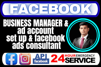 set up fakebook business manager and ad account with expert fb ads consultation