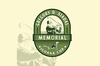 design top quality golf club logo