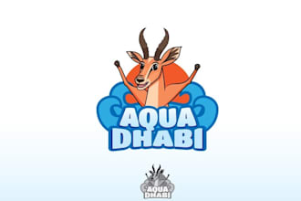 design extraordinary a fun water park logo