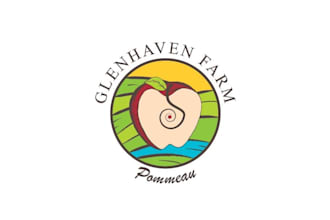 design a natural agriculture farm and organic logo