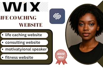 design a professional life coaching website with booking, payment integrations