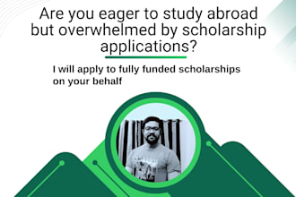 apply for scholarships on your behalf