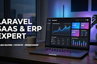 build scalable saas or web application in laravel