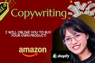 write sale copy for you as your copywriter