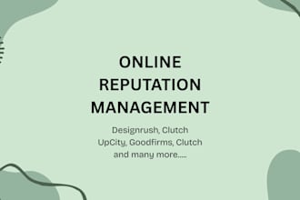 manage goodfirms clutch designrush g2 upcity comments for website reputation