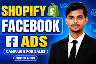 setup shopify facebook ads campaign for sales