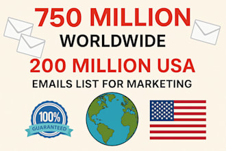 send 972 million bulk email blast,cold email marketing compaign to inbox