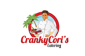 design chef restaurant food logo