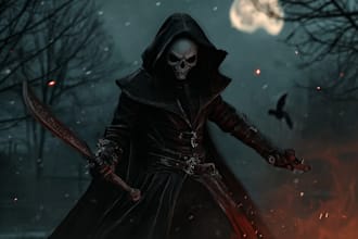 do fantasy horror characters or fantasy dark character