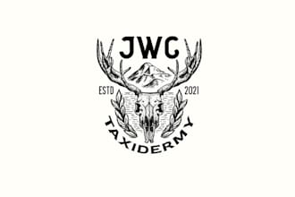 design wonderful new taxidermy business logo