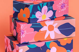 do premium product label, box package, pouch bag design