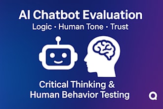 test ai chat bot for human behaviour and answer queries