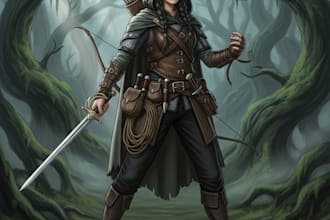 make a dnd character art that brings your hero to life