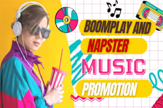 organic viral music promotion on boomplay and napster