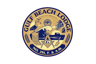 design freemason beach vibe logo