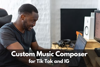 make custom music for tik tok and instagram