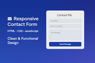 build a responsive website using HTML, CSS, java script