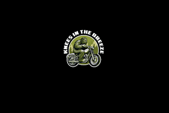 design fun sporty riding motorcycle vibe logo