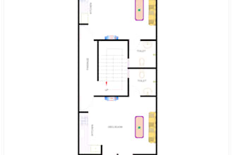 create 2d house floor professional and residential drawings and elevations