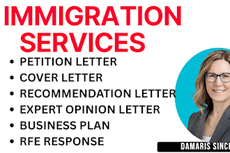 write your petition cover letter for eb1 and eb2 niw