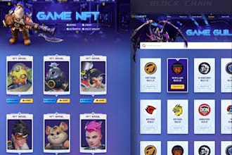 develop nft crypto game blockchain game p2e game web3 dapp crypto game website