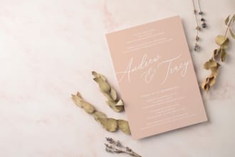 design custom wedding invitation