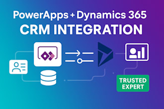 integrate powerapps with dynamics 365 CRM