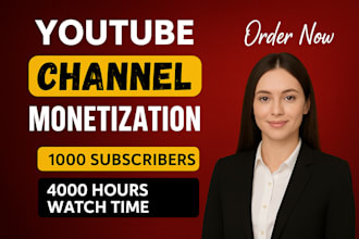 do  youtube promotion for monetization organically