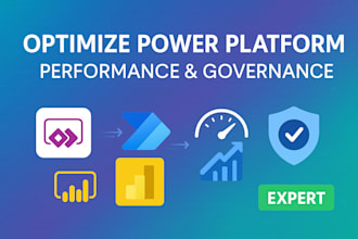 optimize power platform performance and governance