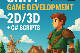 level up your project, unity 2d 3d game development
