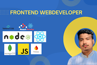 frontend web development with react expertise