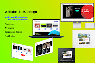 do  website UI UX design