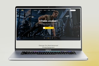 build gym website redesign gym website fitness website gym shopify website