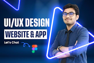 do mobile app design website design ui ux design with figma ui design