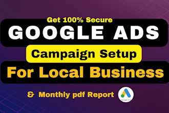 setup google ads adwords ppc campaigns for local businesses