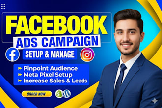 be facebook ads campaign manager expert for leads