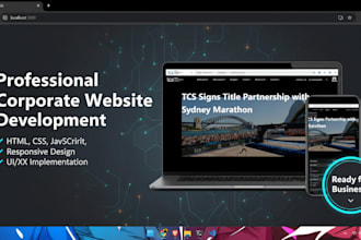 develop responsive website or webpages for you