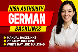 do SEO manual german backlinks via german guest post high da de link building