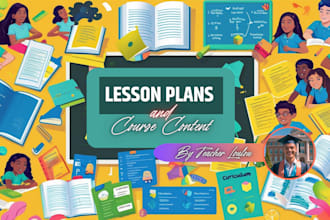 design lesson plans and course curriculum content