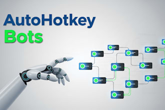 create autohotkey script to automate a lot of things and bot