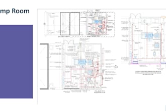 do all mep and fire fighting design with life safety and hyraulic and pump calcs